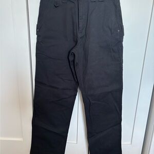 Duluth Trading Co Black Cargo Pants with Belt Loops